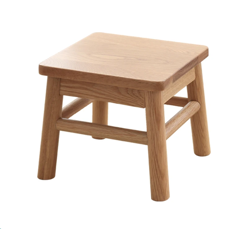 

Commemorative Small Stool Full Solid Wood Tenon Assembled Parent-child Interactive Bench C3134