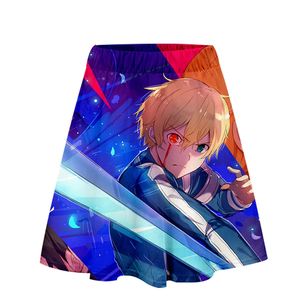 Sword Art онлайн юбка Harajuku Повседневная стиль Harajuku поп меч арт Онлайн Юбки новые сексуальные Kpops женские повседневные юбки
