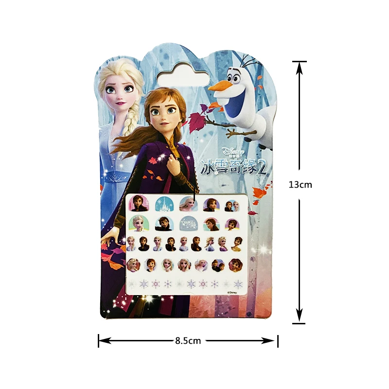 Disney frozen 2 Эльза Анна ногтей наклейки для сережек игрушки мой маленький пони София