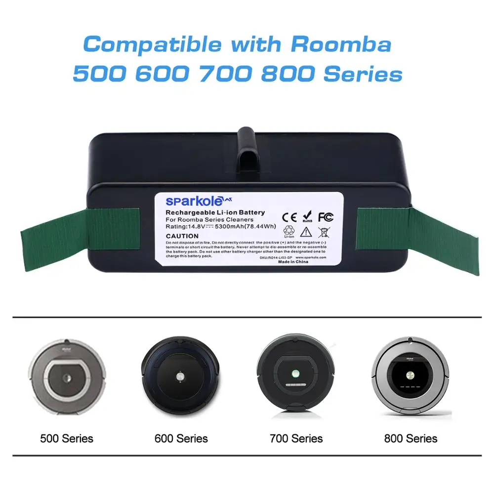 vhbw 1x Batterie compatible avec iRobot Roomba 555, 560, 562, 570, 563, 550, 565, 564, 551, 561