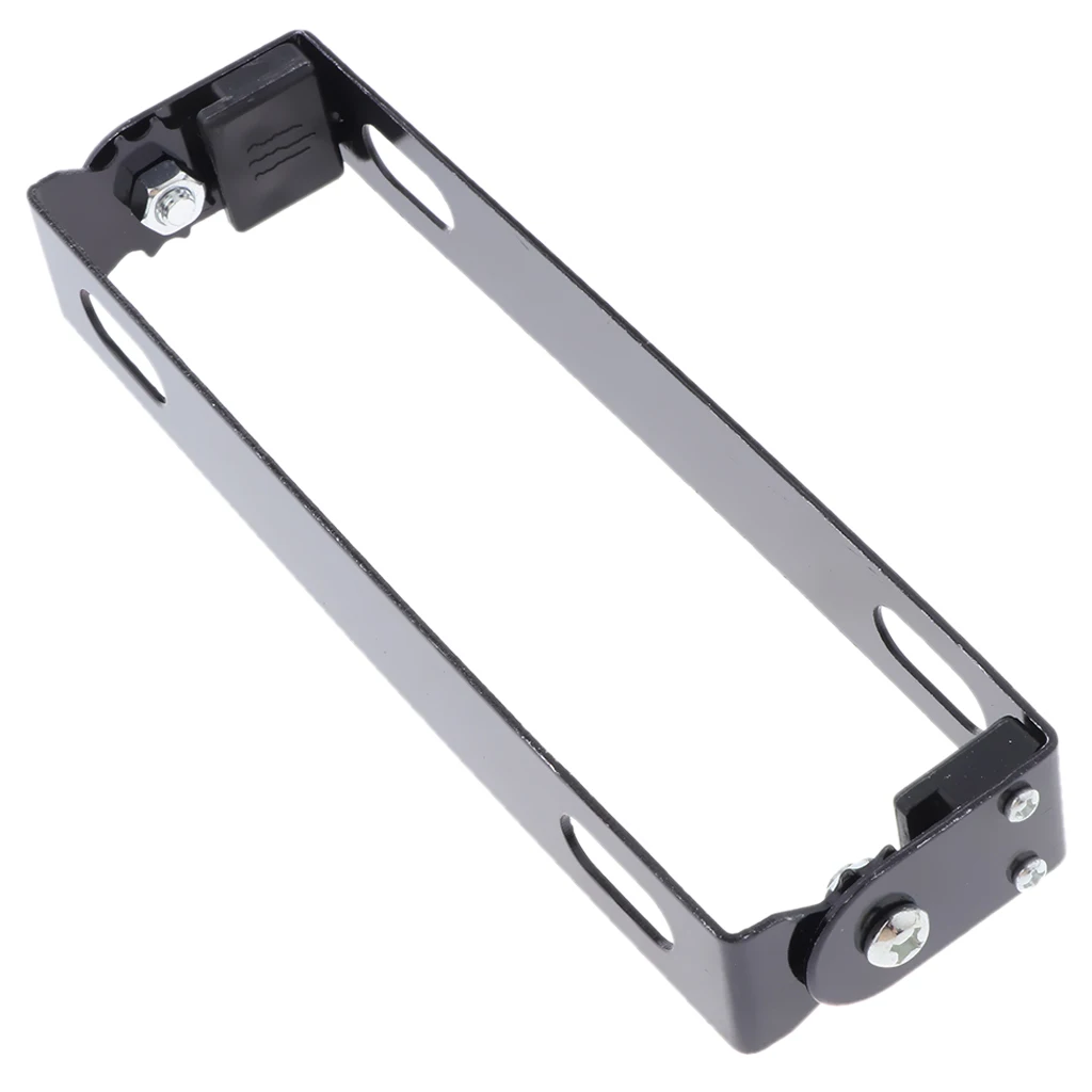 Adjustable Motorcyle Tail Brake Light License Plate Tag Holder Frame Mount for Scooter Motorbike Seven Colors