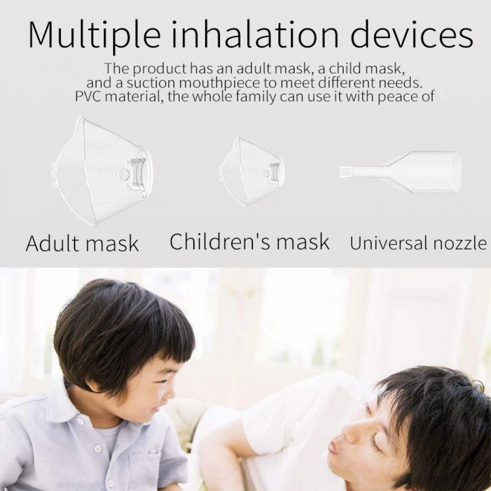  1pcs Nebulizer Household Sputum And Cough Ultrasound Micro-network Atomization Portable Child Adult