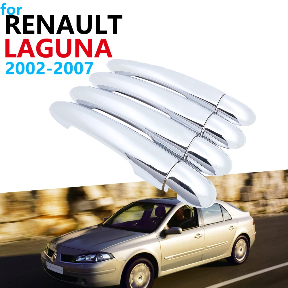 Дверная ручка автомобильные аксессуары для Renault Laguna II X74 MK2 2002 ~ 2007 роскошная