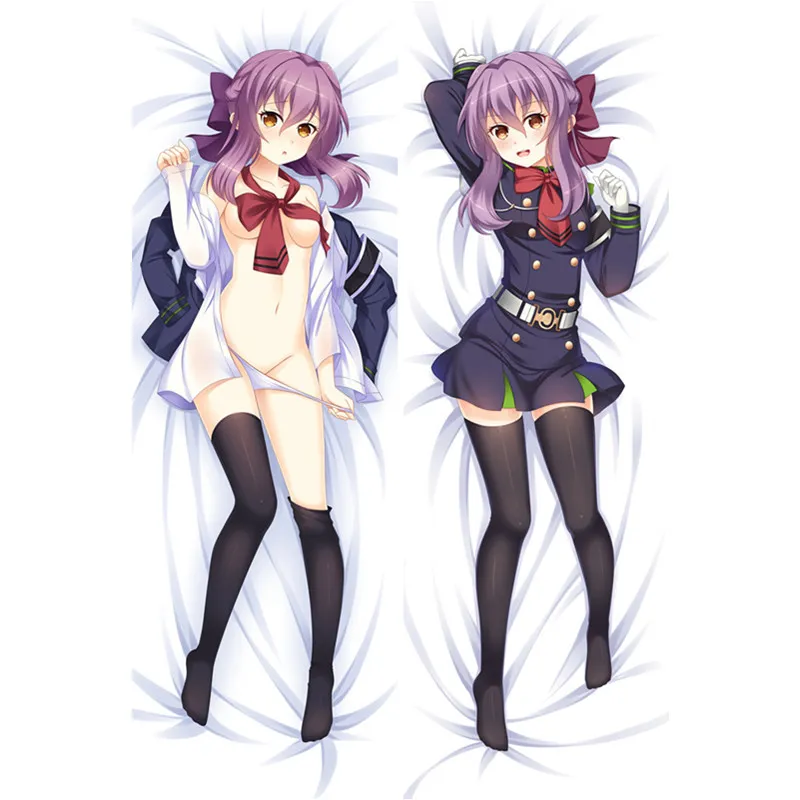 Новое поступление Аниме Seraph of the end Наволочки Dakimakura Чехол сексуальная девушка 3D двухсторонняя постельные принадлежности обниматься тела Чехол S001