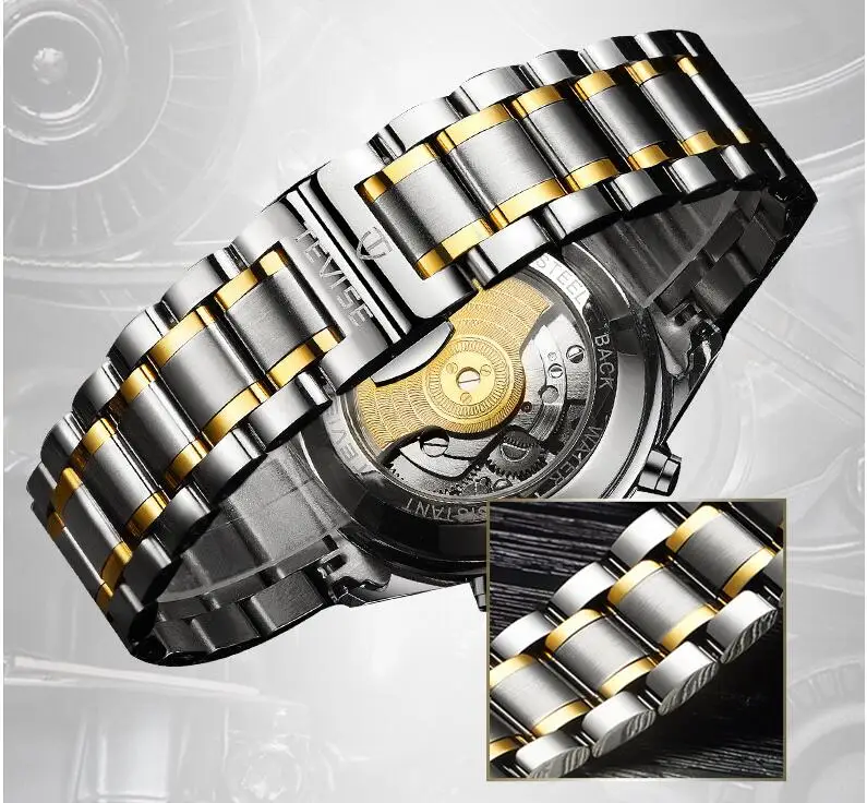Tourbillon Moon Phase Steampunk Mechanical Mens Watches Top Brand Dress Luxury Wrist Watch erkek kol saati Montre Homme