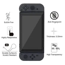 2 шт HD устойчивый к царапинам твердость 9H прочный протектор экрана из закаленного стекла для nintendo Switch