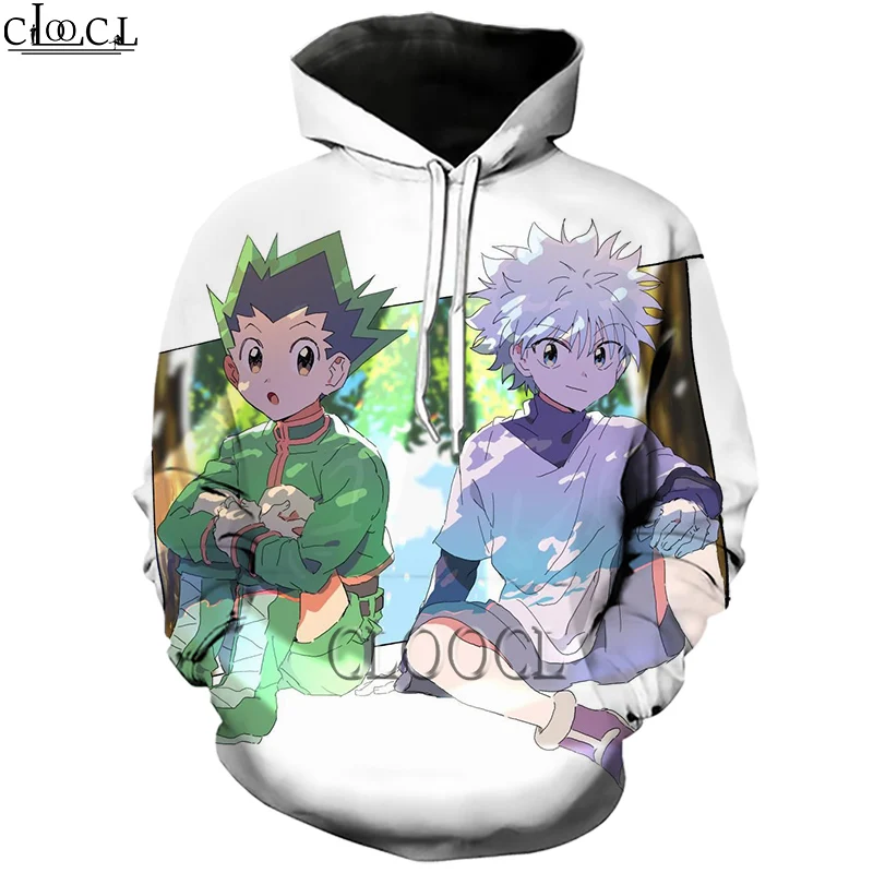 

HX Newest Japanese Anime Hunter X Hunter 2020 Fashion Casual Men Women 3D Print Harajuku Hoodies Hip Hop Unisex Couple Tops