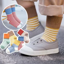 Новые стильные детские носки без пятки на осень и зиму хлопковые носки для детей 3-11 лет носки для малышей