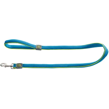 

HUNTER Leash Dog Hunter Maui mesh textile blue 25 mm 120 cm