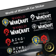 Автомобильная наклейка World of Warcraft Автомобильная наклейка для племенного логотипа Union Badge WOW задняя декоративная наклейка на окно