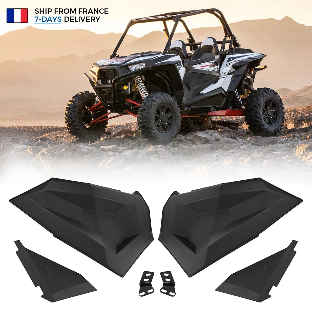 Half Lower Door Inserts Panels 2-Seat for Polaris RZR S XP 1000 TURBO 2014-2019 2015 2016 2017 2018