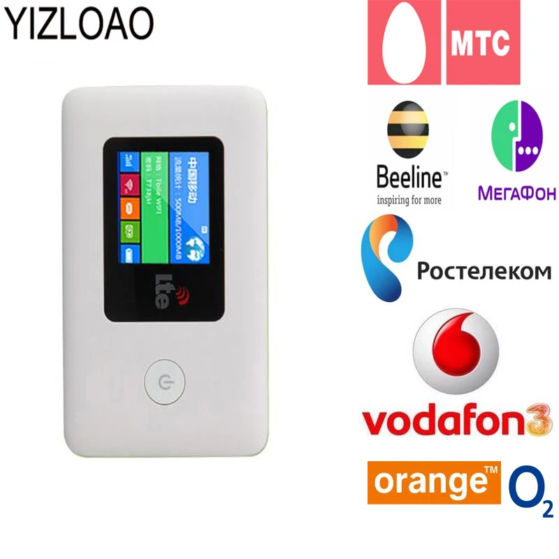 YIZLOAO Wi Fi роутер для автомобиля Мобильная точка доступа беспроводной