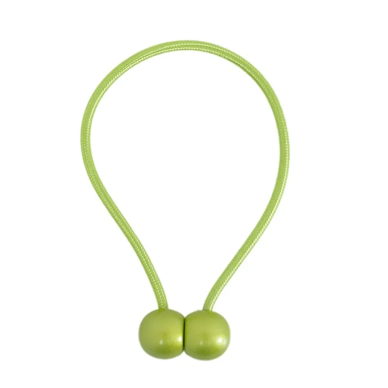 Cute Candy Color Curtain Tie Band Magnet Curtains Buckles with Magnet Curtain Buckle Holder Tieback Curtain Supplies 2Pcs H1 x