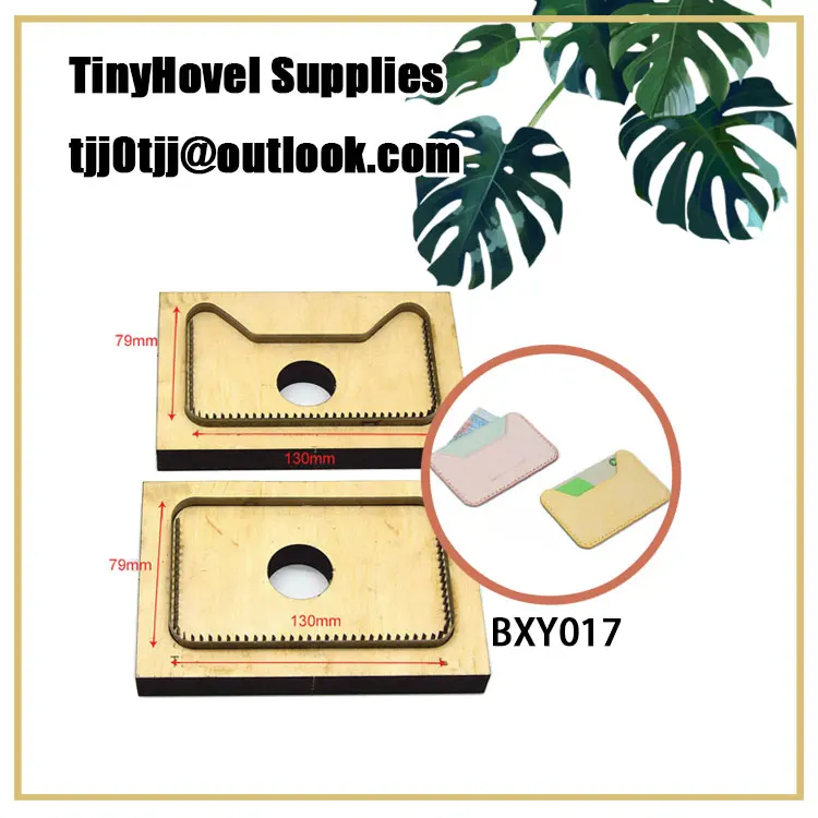 

Пресс-формы для карточек/кошелька, деревянная высечка, подходит для резки кожи, машина для больших снимков (BXY017)