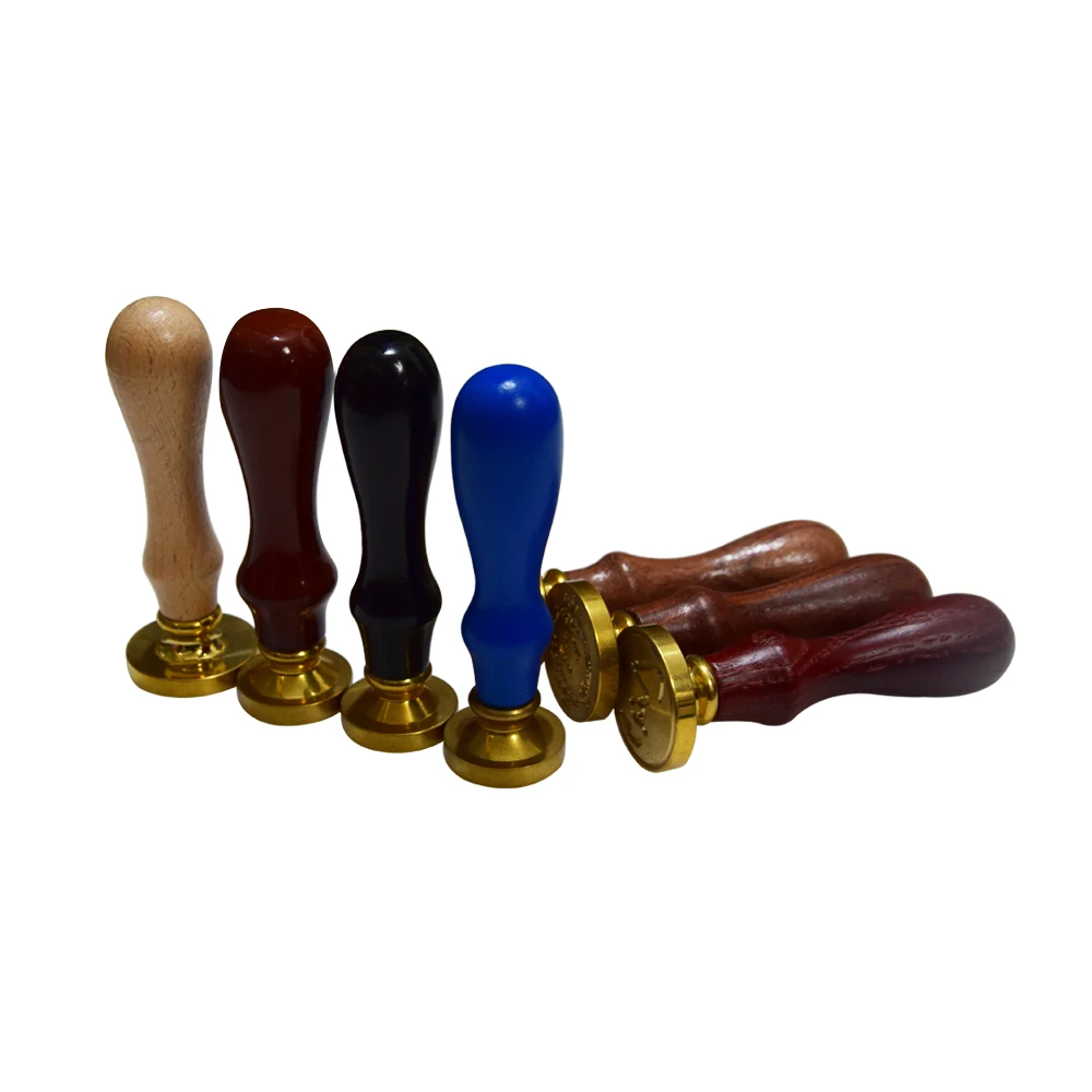 Цветная деревянная ручка таможенная печать wax seal|Штампики| |