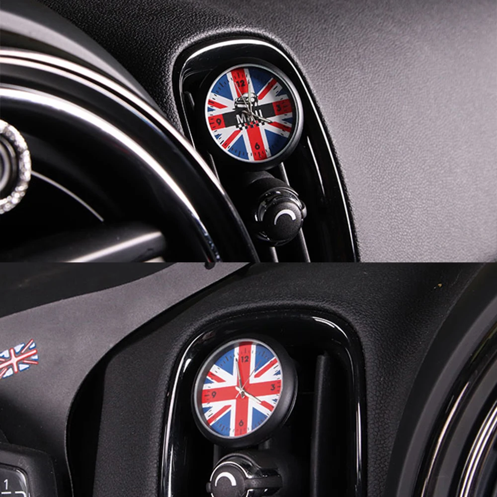 Автомобильные стильные часы Horologe, украшение интерьера для Mini Cooper One S JCW R53 R55 R56 R60 F54 F55 F56 F60 аксессуары
