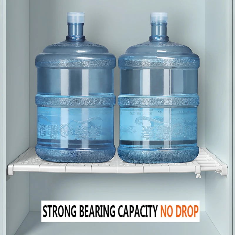 Nail-Free Adhesive Layer Support, Strong and Seamless Load-Bearing Support Rack, Wardrobe Layered Partitions, Punch-Free