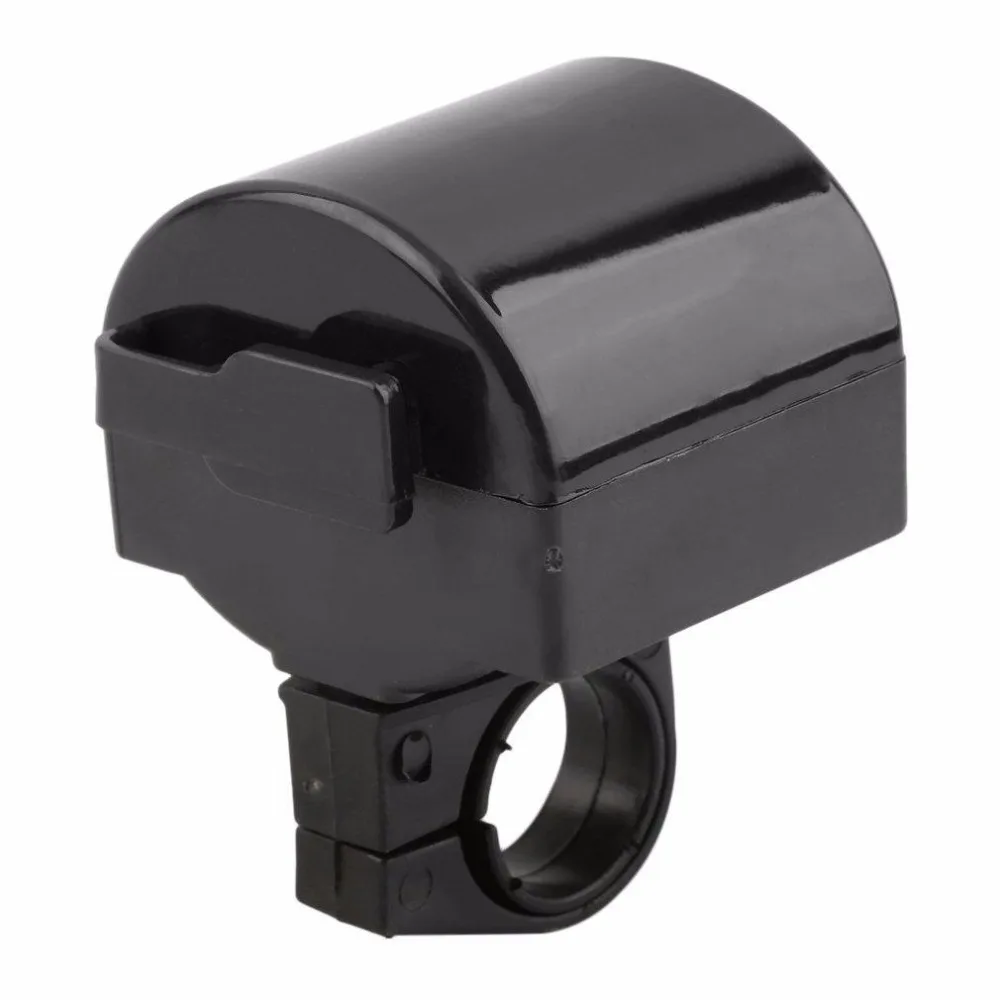 Ultra-loud Speaker Black Electric Road Bicycle Alarm Bells Bike Siren Horn Cycling Road Bicycle Electronic Bell Loud Hooter