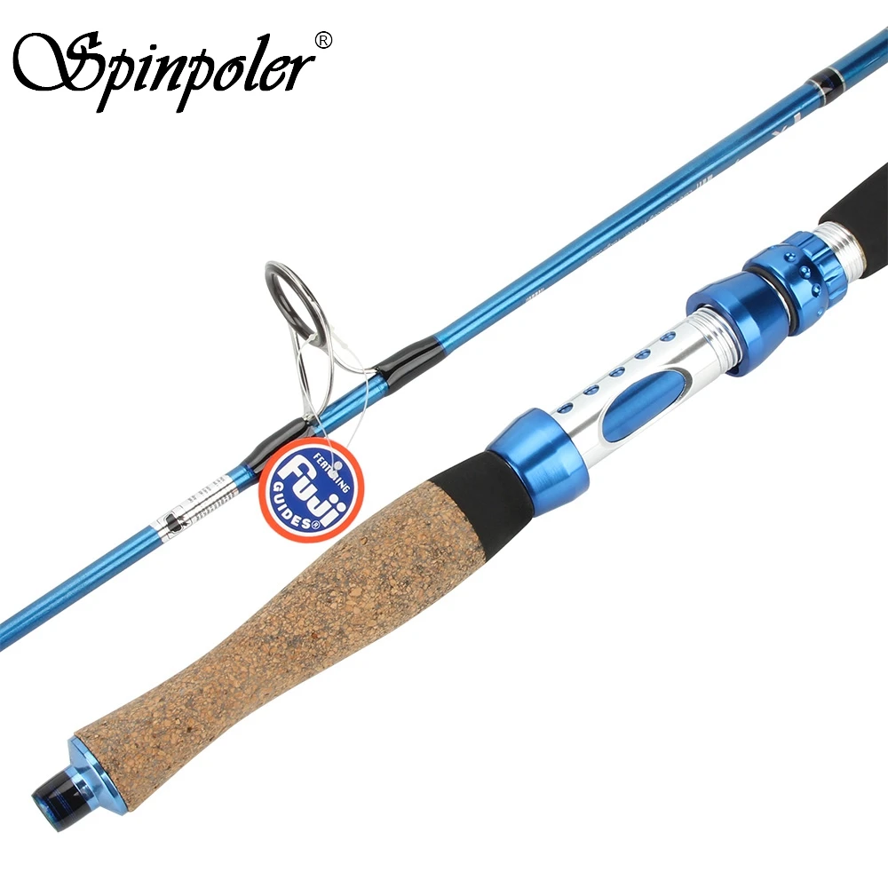 Spinpoler, 1,65 м, Гиды Fuji, отжимное удилище, максимальная приманка, вес 300 г, мощность 15 кг, спиннинг, лодочные удилища, удочка для океанской рыбалки, рыболовные снасти