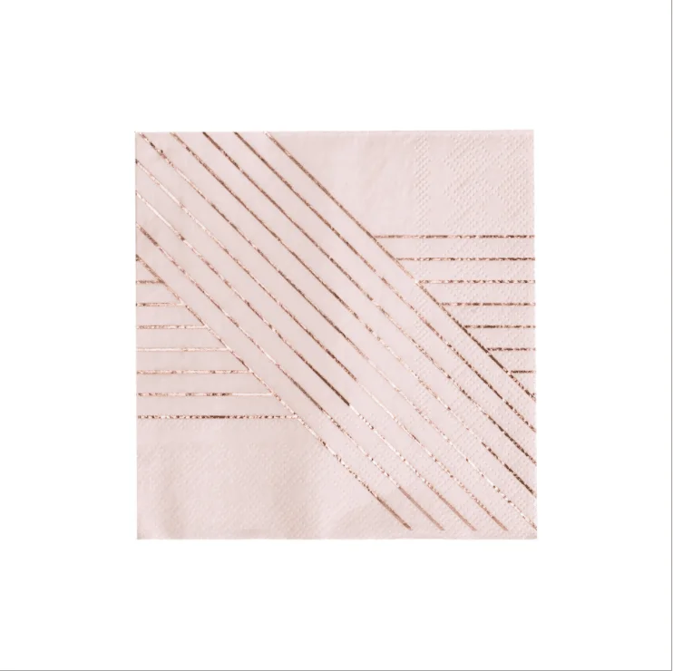 16PCS napkin style 4 ABDO вечерние одноразовые столовые приборы бокалы для шампанского пластины соломки для дней рождения вечерние украшения детский душ свадебные принадлежности - Цвет: 16PCS napkin style 4