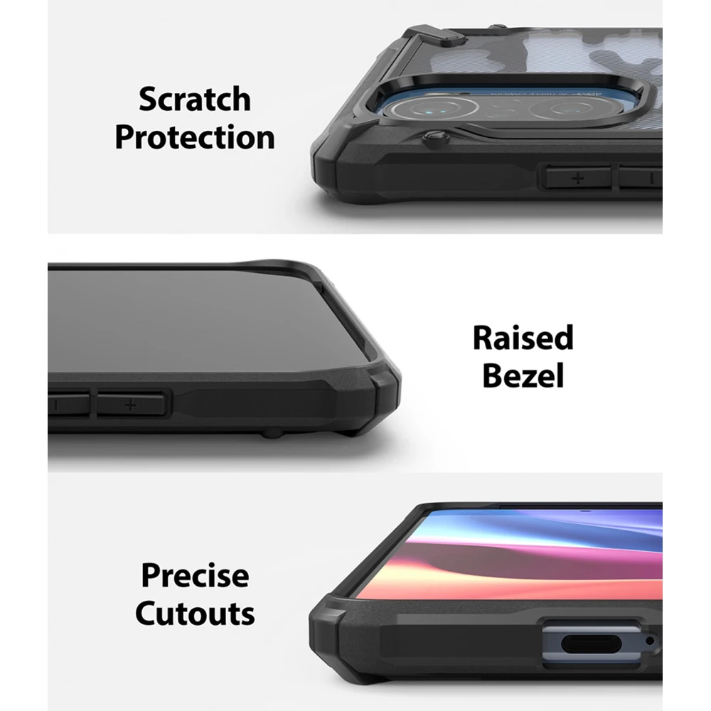 Ringke Fusion X Case For Poco F3 Drop Protective Soft Tpu Frame And Hard Back Hybrid Redmi K40 Pro Pro Cover Mi 11x Phone Pouches Aliexpress
