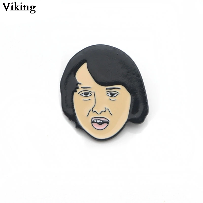 Stranger Things Badges Alloy Metal Pins Cool Enamel Lapel Pin Backpacks Brooch Collar Pin For Women Men Kids Stylish Badge G0515