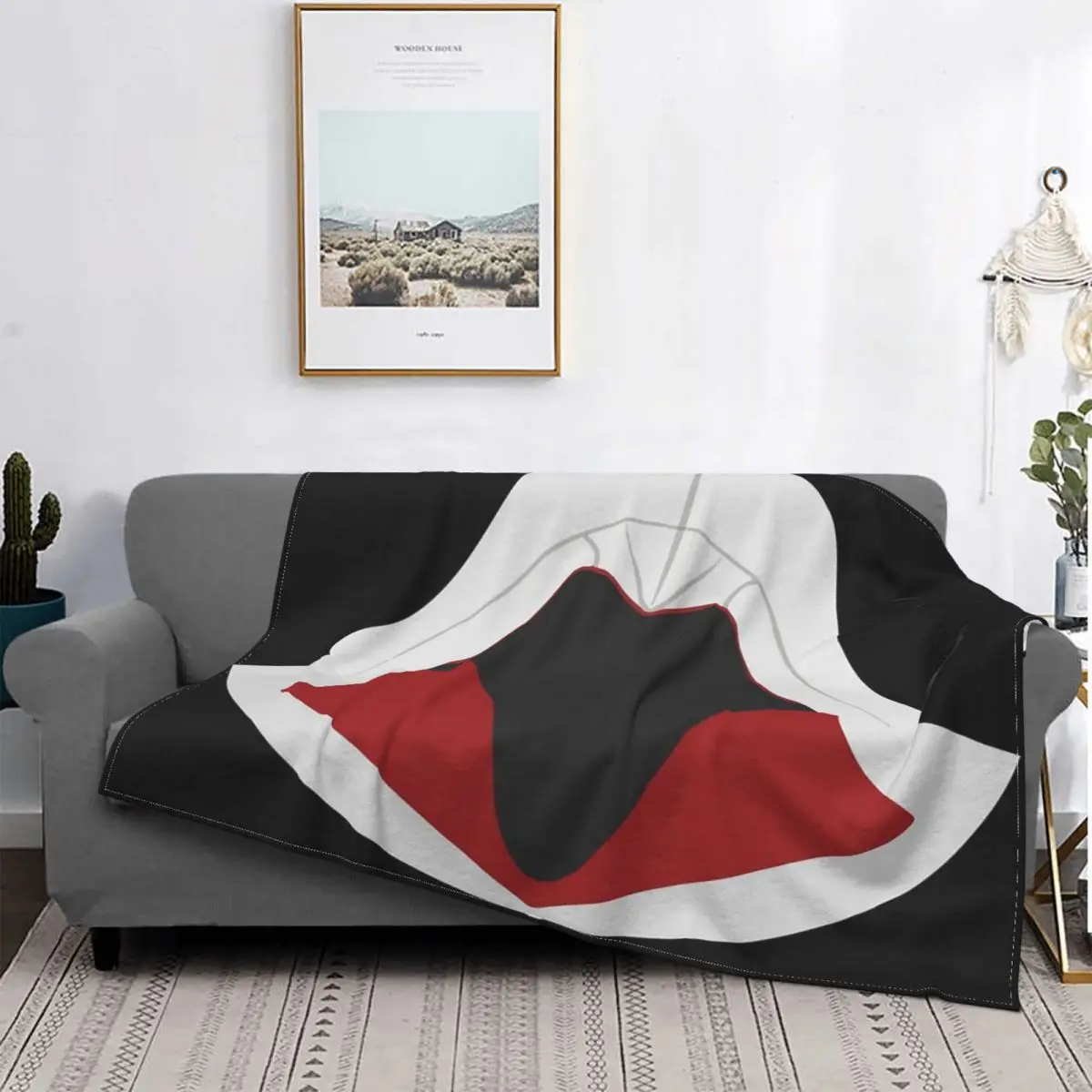 Cool Assassins Creed-Colcha Minimalista Para Cama De Bebé, Manta De Musmina A Cuadros Con Capucha, 6 Unidades
