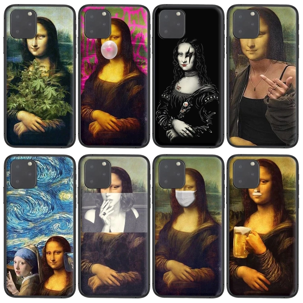 Mobile Phone Coque Best Price Mona Lisa by Leonardo For Galaxy S30 S21 S20 Fe S10 S10E S9 S8 S7 S6 Edge Lite Plus Ultra | Мобильные