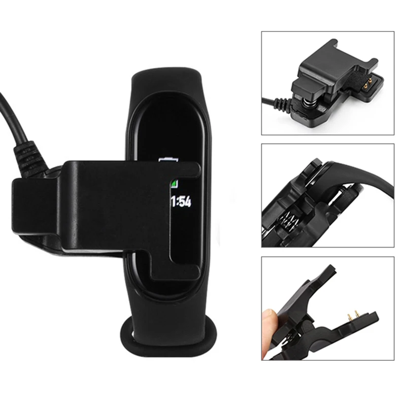 

Charger For Xiaomi Mi Band 4 Data Cradle Dock Charging Cable Disassembly-free Cable Charger Adapter For Xiaomi Mi Band 4