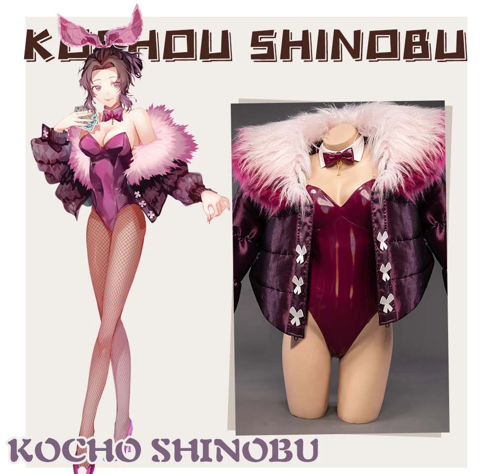 Uwowo Demon Slayer Kimetsu No Yaiba Shinobu Kocho Bunny Version Cosplay Demon Slayer Sexy Bodysuit Cute Rabbit Cosplay Anime Costumes Aliexpress Uwowo Demon Slayer Kimetsu No Yaiba Shinobu Kocho Bunny Version Cosplay Demon Slayer Sexy Bodysuit Cute Rabbit Cosplay Anime Costumes Aliexpress