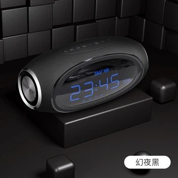 

Wireless Charger Bluetooth Alarm Clock Radio Speaker Wireless Color Weather Station Digital Clock Modern Table Clocks New II50NZ