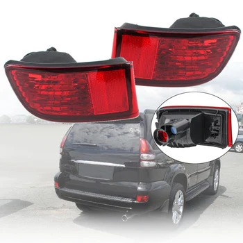

Car Rear Bumper Reflector Light Brake Fog Lamp for Toyota Land Cruiser Prado(J120) GRJ120 TRJ120 FJ120 2002 - 2009