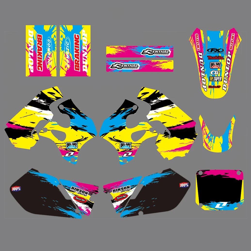 1998 rm250 graphics kit