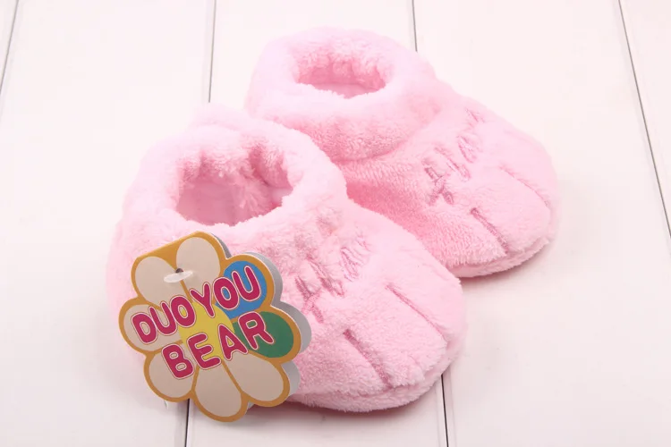Cozie/зимние теплые ботинки унисекс из искусственного флиса для новорожденных и малышей; классическая обувь для мальчиков 0-18 месяцев - Цвет: pink2