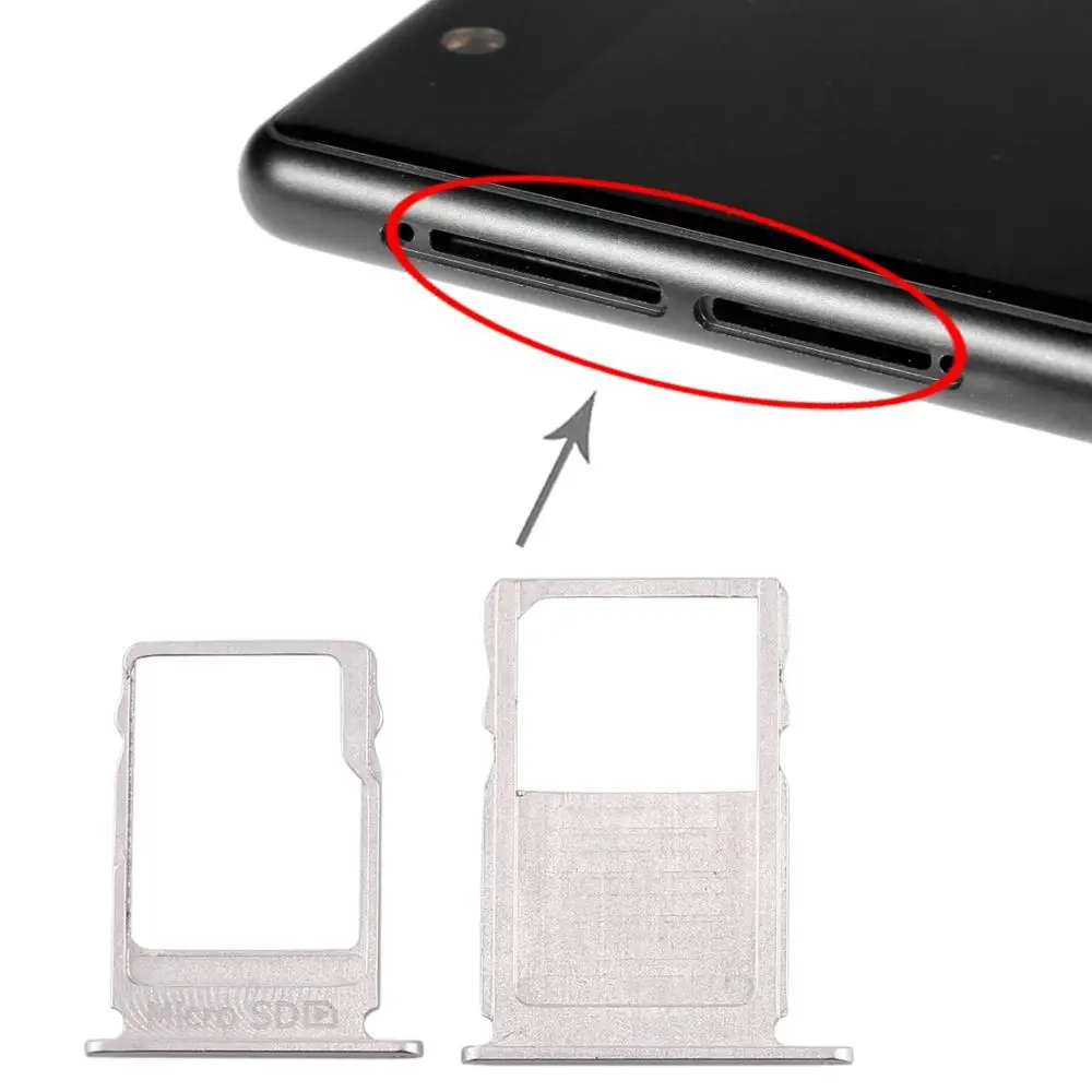 Лоток для sim-карт+ лоток для карт памяти Micro SD для Nokia 3 TA-1020 TA-1028 TA-1032 TA-1038