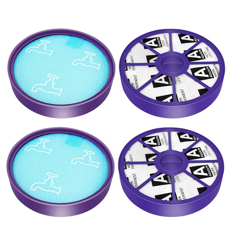 Washable Post And Pre Hepa Filter Set Replacement For Dyson DC19 DC20