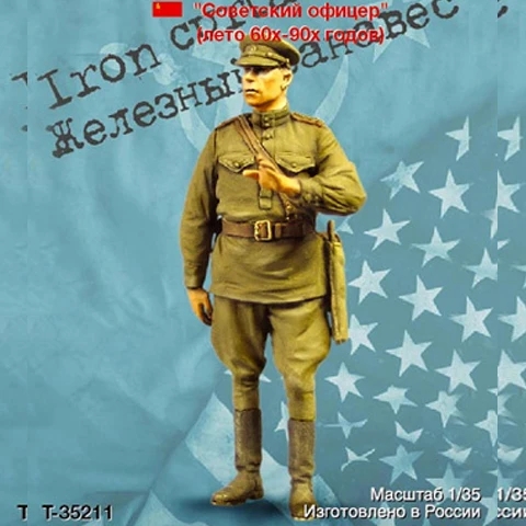 1/35 советский полицейский железный занавес из смолы набор солдат GK военная тема