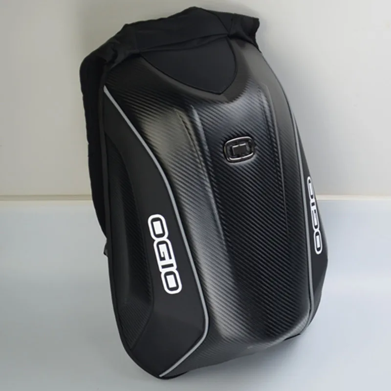 

New Arrivals OGIO Mach 5 Knight Backpack Waterproof Motocross backpack computer bag Multifunctional carbon fiber Hard shell bagP