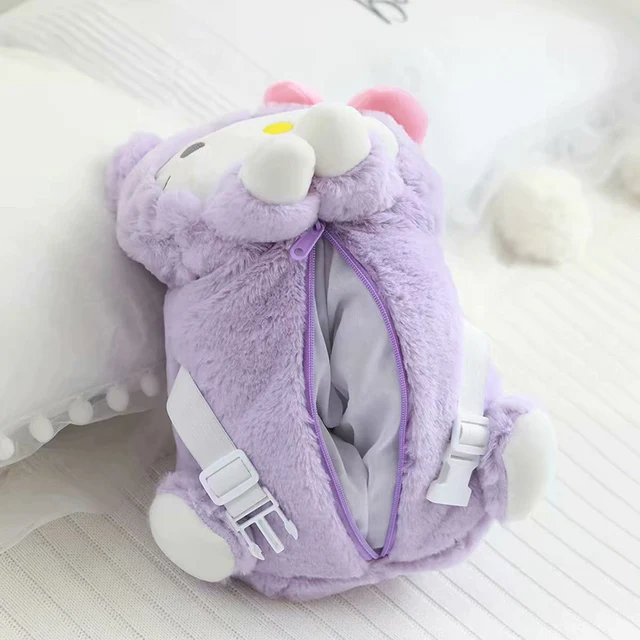 32*20cm Cartoon Transform Kitty/whit dog Warmer plush Cushion/Pillow Cute Melody/KT/Pig Tissue Box Kids/Girl Birthday Gifts 6