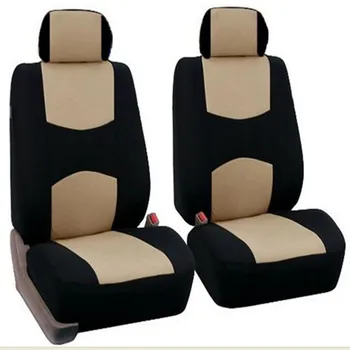 

Universal Car Seat Covers Only For Front Seat Car Back Seat Covers Black+Red/Gray/Blue/Beige/Pink/Green Breathable Material