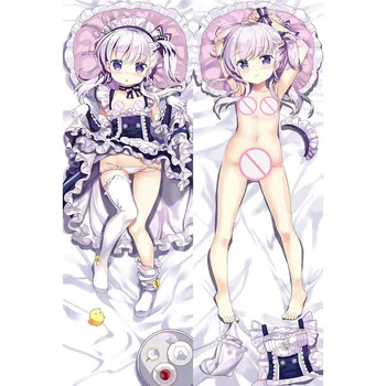 

Anime Dakimakura Belfast Azur Lane 2Way 160x50cm Maid Game Sexy Girl Manga Body Hugging Pillow Case Waifu Hentai Gift for OTAKU