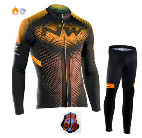 Велосипедная майка Pro Team NW Ropa Ciclismo Hombre Triathlon, комплект для велоспорта MTB, одежда для велоспорта Northwave, комплект для велоспорта с нагрудником и штанами - Цвет: 6