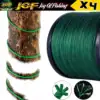 JOF 4 Strands Fishing Line 300M 100M Multifilament PE Braided Fishing Line 10-85LB Saltwater Carp Pesca 4