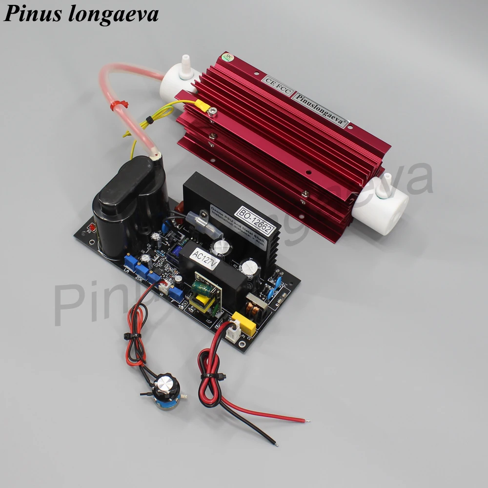 

Pinuslongaeva 8G/H 8grams adjustable Quartz tube type ozone generator Kit medical industrial ozone generator therapy equipment