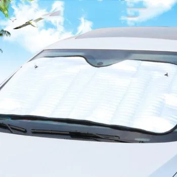 

Car Single-sided Sunshade Car Front Window Sun Shade Aluminum Foil Insulation Sun Block Window Windshield Cover