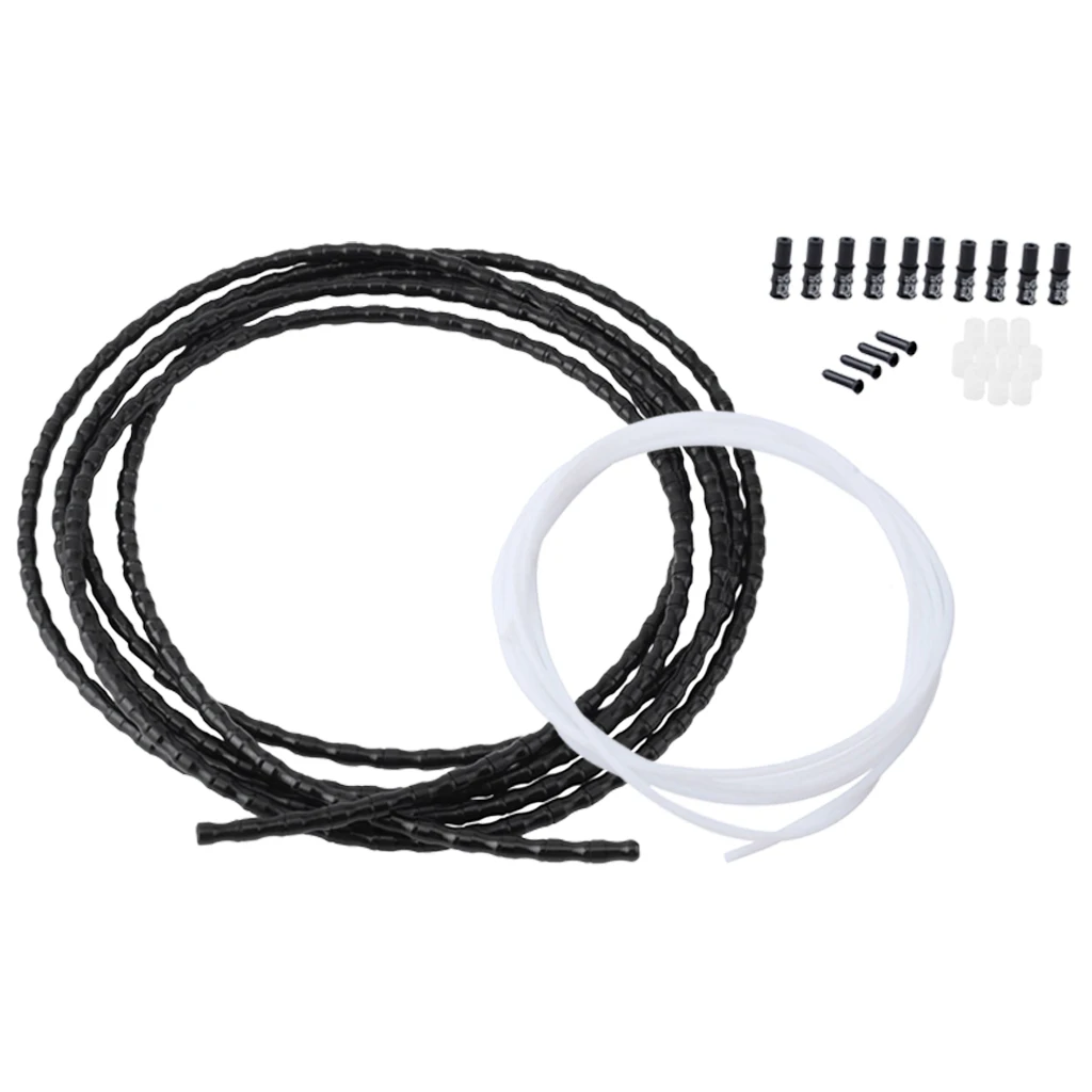 Universal Bike Shift Derailleur Cable & Brake Cable Housing Replacement Kit for Moutain Road Cycling Bicycle Parts