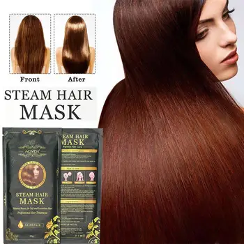 

Automatic Heating Steam Hair Mask Moisturizing Nourish Keratin Argan Oil Treatment Hair Care Mask