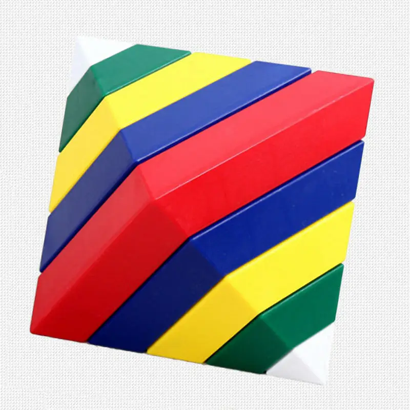 

15 Pieces Pyramid Changeable Building Blocks Starter Activity Kit Kids Toys Gift