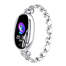 Nennbo Women E68 Smart Watch Waterproof IP67 Blood Pressure Heart Rate Monitor Sport Bluetooth Bracelet For iOS Android