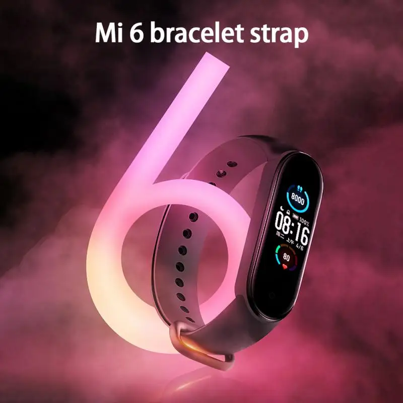 Newest M6 Smart Band Watch Bracelet Wristband Fitness Tracker Blood Pressure Heart Rate Monitor Smartwatch 2021 | Спорт и